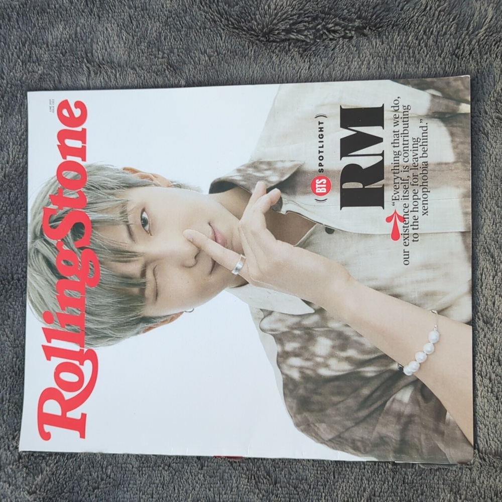 Rolling Stone BTS Spotlight RM cover